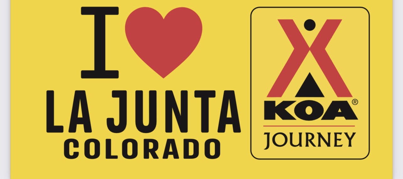 I love La Junta Colorado KOA Sign