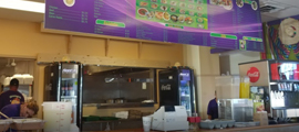 interior of Mauricos Taco Shop