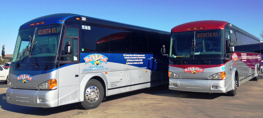 Two buses