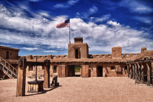 Bent's Old Fort Fur Press and Courtyard
