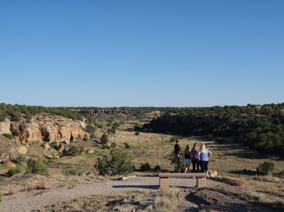 Panorama of Vogel Canyon during the day