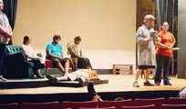Actors on stage at picketwire players